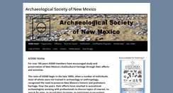 Desktop Screenshot of newmexico-archaeology.org